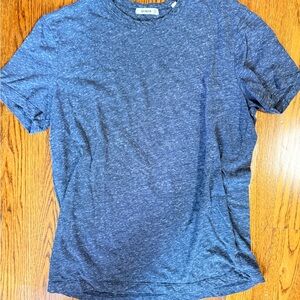 Buck Mason Heathered Blue Short Sleeve Tee